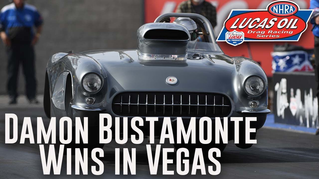 Damon Bustamonte wins Super Gas at NHRA Four-Wide Nationals