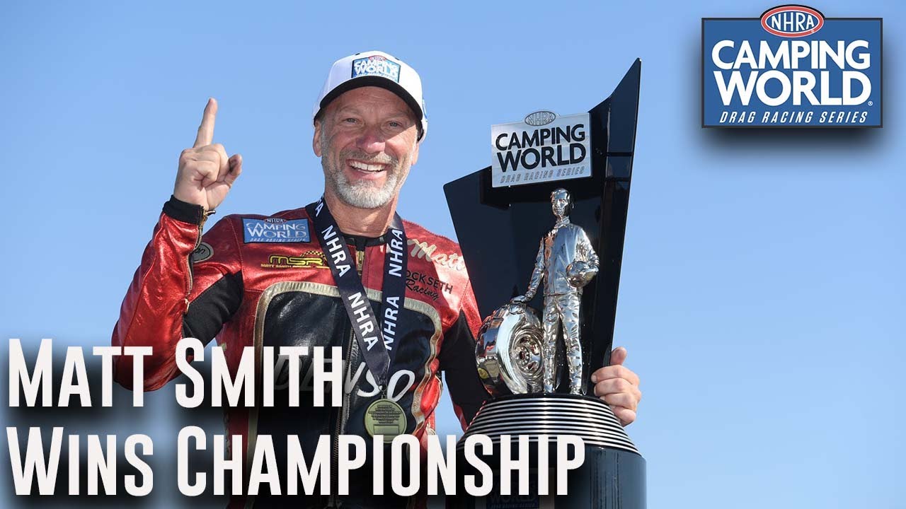 2022 Pro Stock Motorcycle World Champion Matt Smith