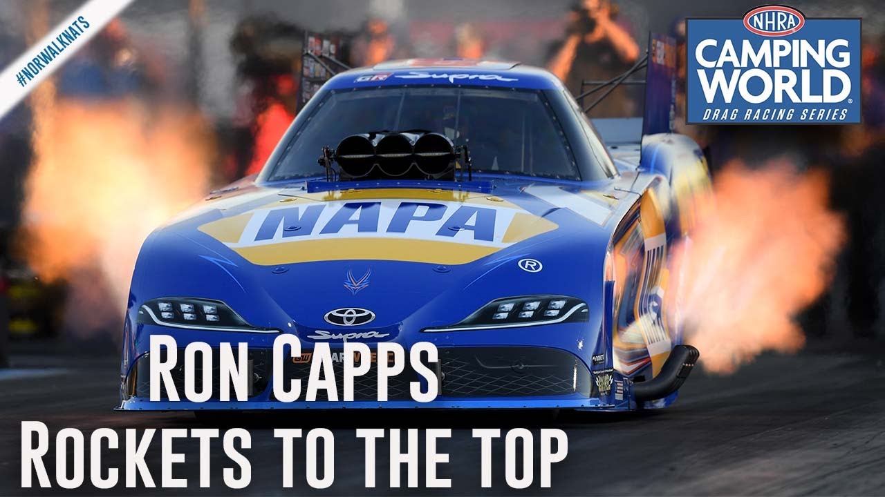 Ron Capps rockets to the top in Norwalk