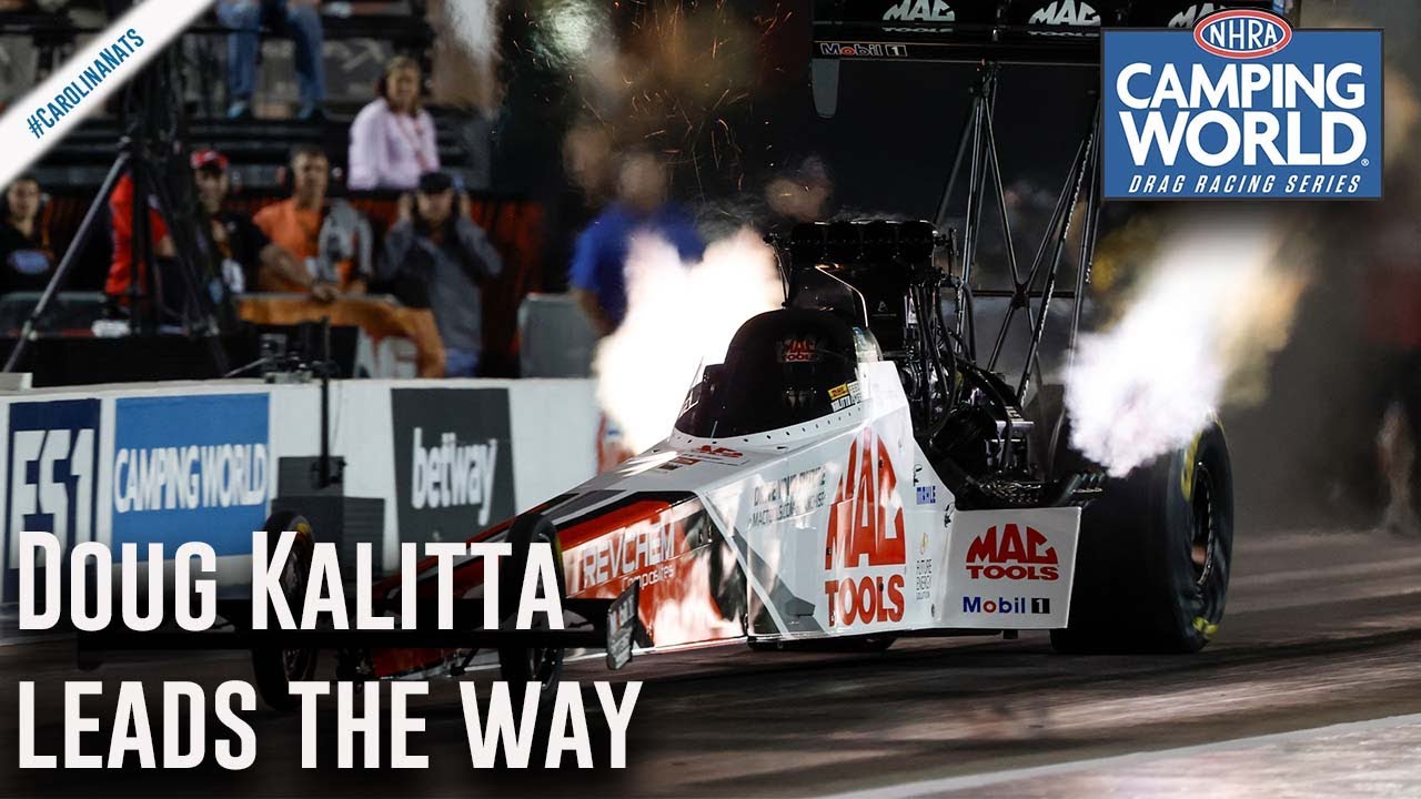 Doug Kalitta leads the way in Charlotte