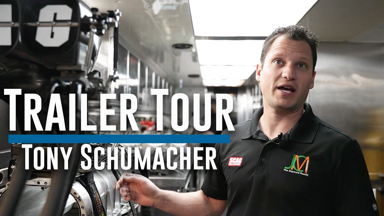 Tony Schumacher Trailer Tour at JCM Racing