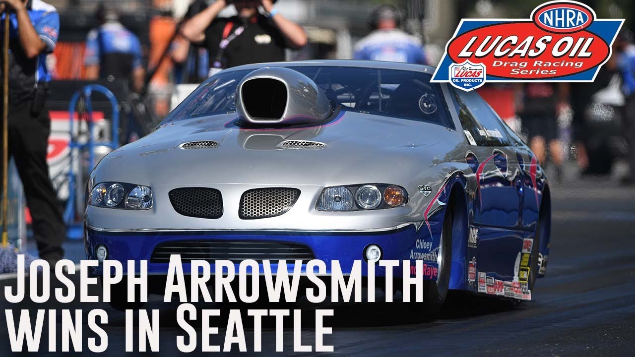 Joseph Arrowsmith wins Comp Eliminator at Flav-R-Pac NHRA Northwest Nationals