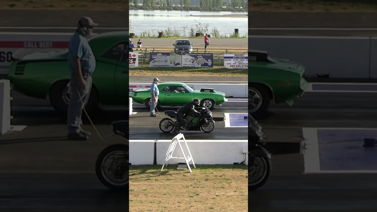 Kawasaki vs Muscle Car