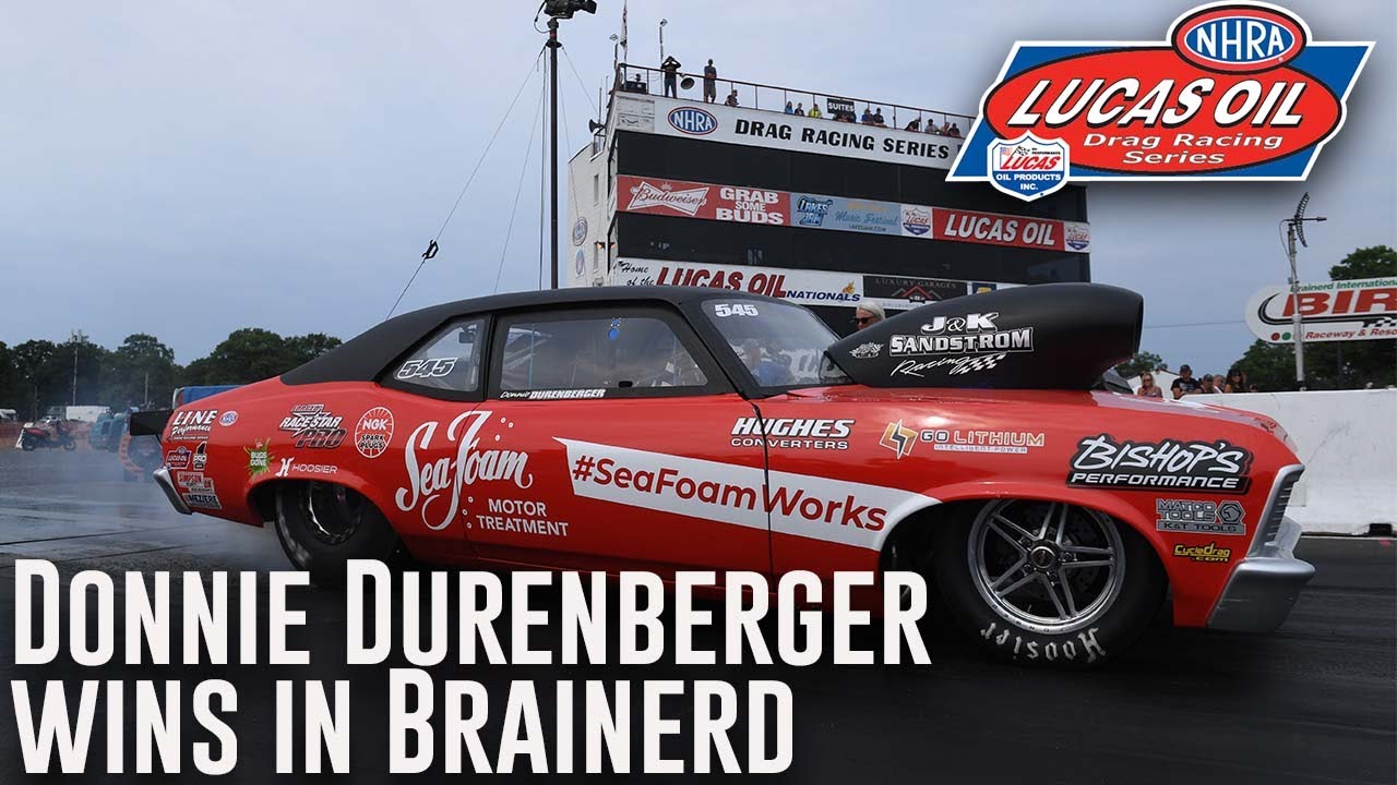Donnie Durenberger wins Super Gas at Lucas Oil Nationals