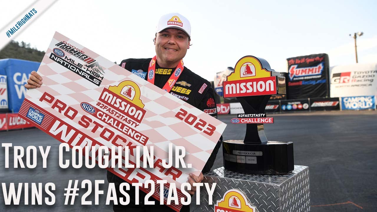 Mission #2Fast2Tasty Challenge Pro Stock Winner Denver: Troy Coughlin Jr.