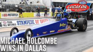 Michael Holcombe wins Super Comp at the Texas NHRA FallNationals