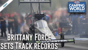 Brittany Force sets both ends of track record in Indy