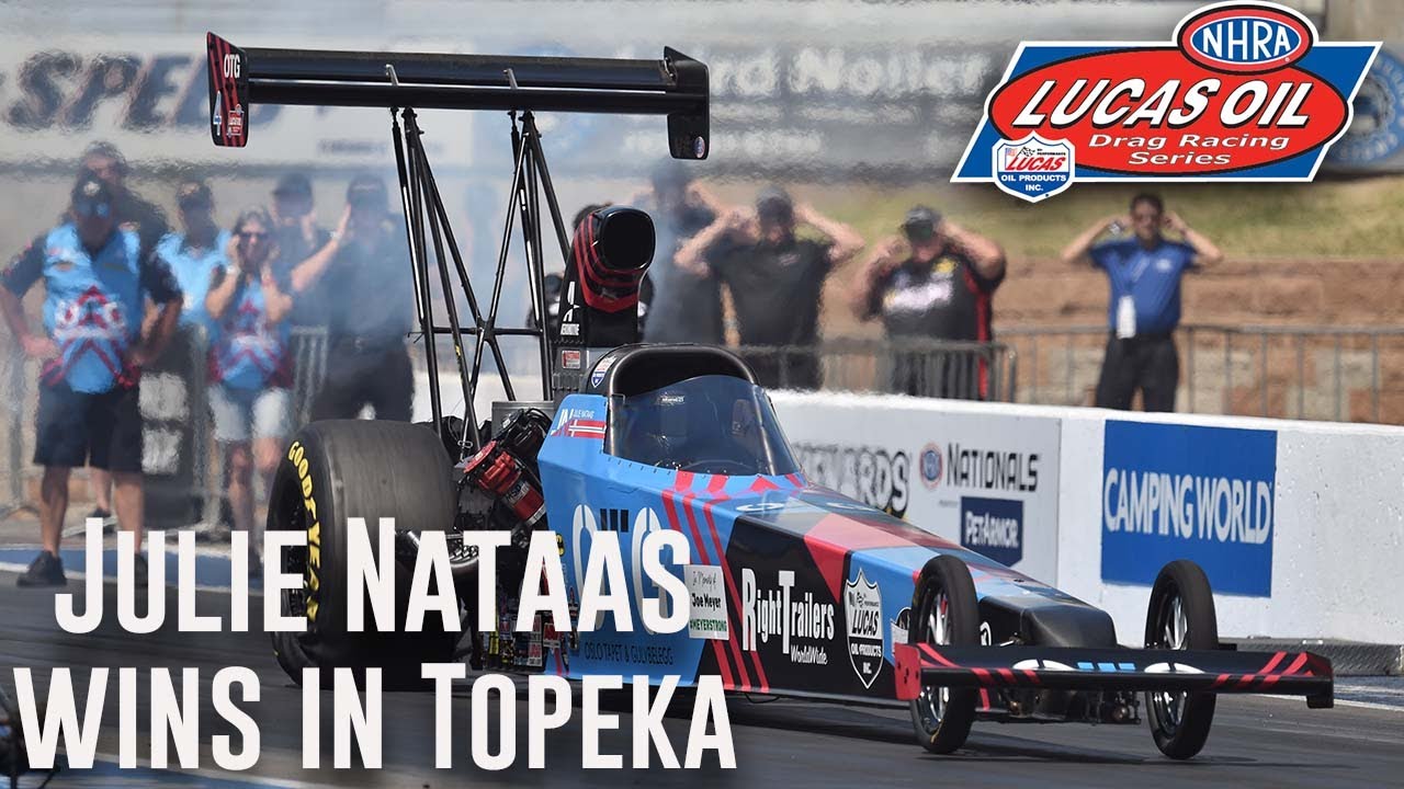 Julie Nataas wins Top Alcohol Dragster at Menards NHRA Nationals Presented By PetArmor