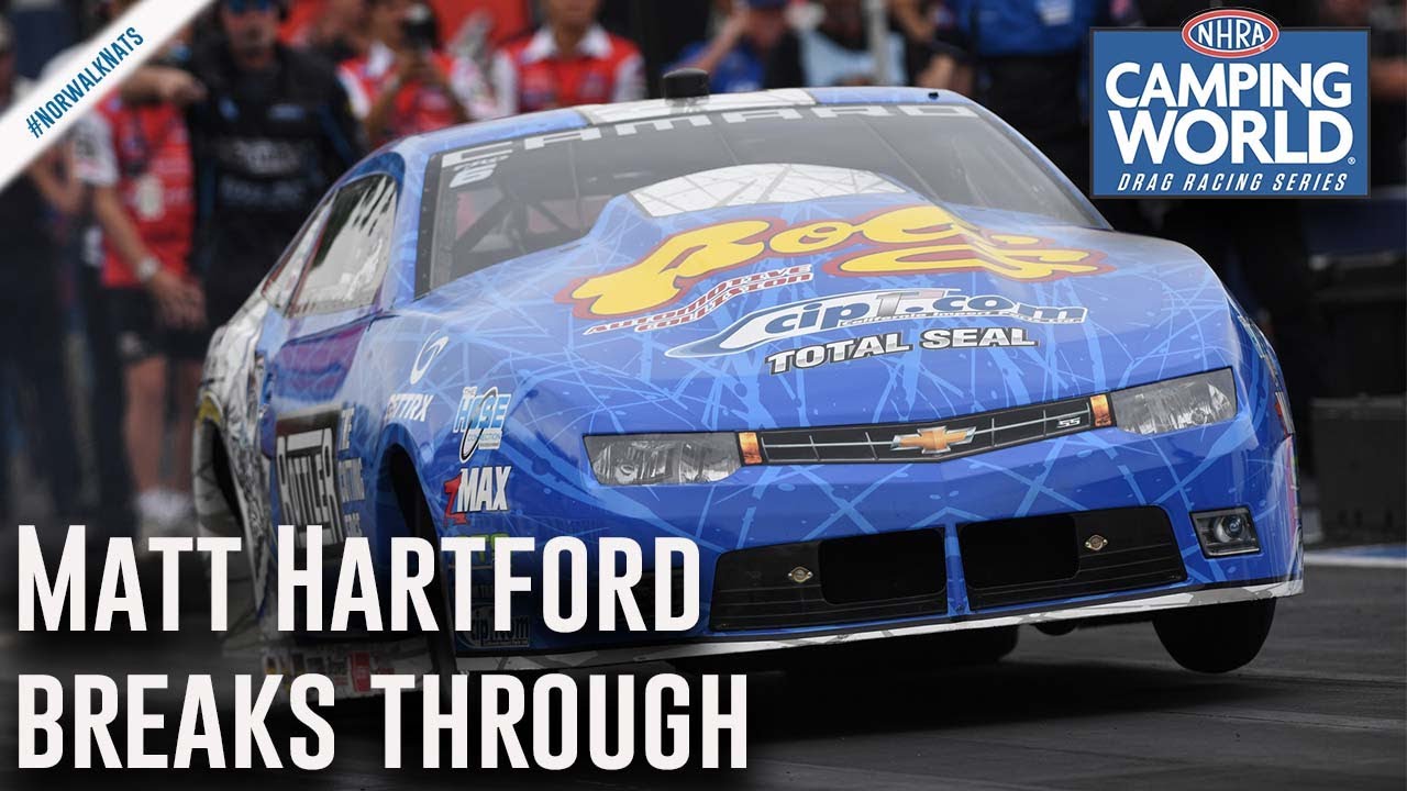 Matt Hartford breaks through with win in Norwalk