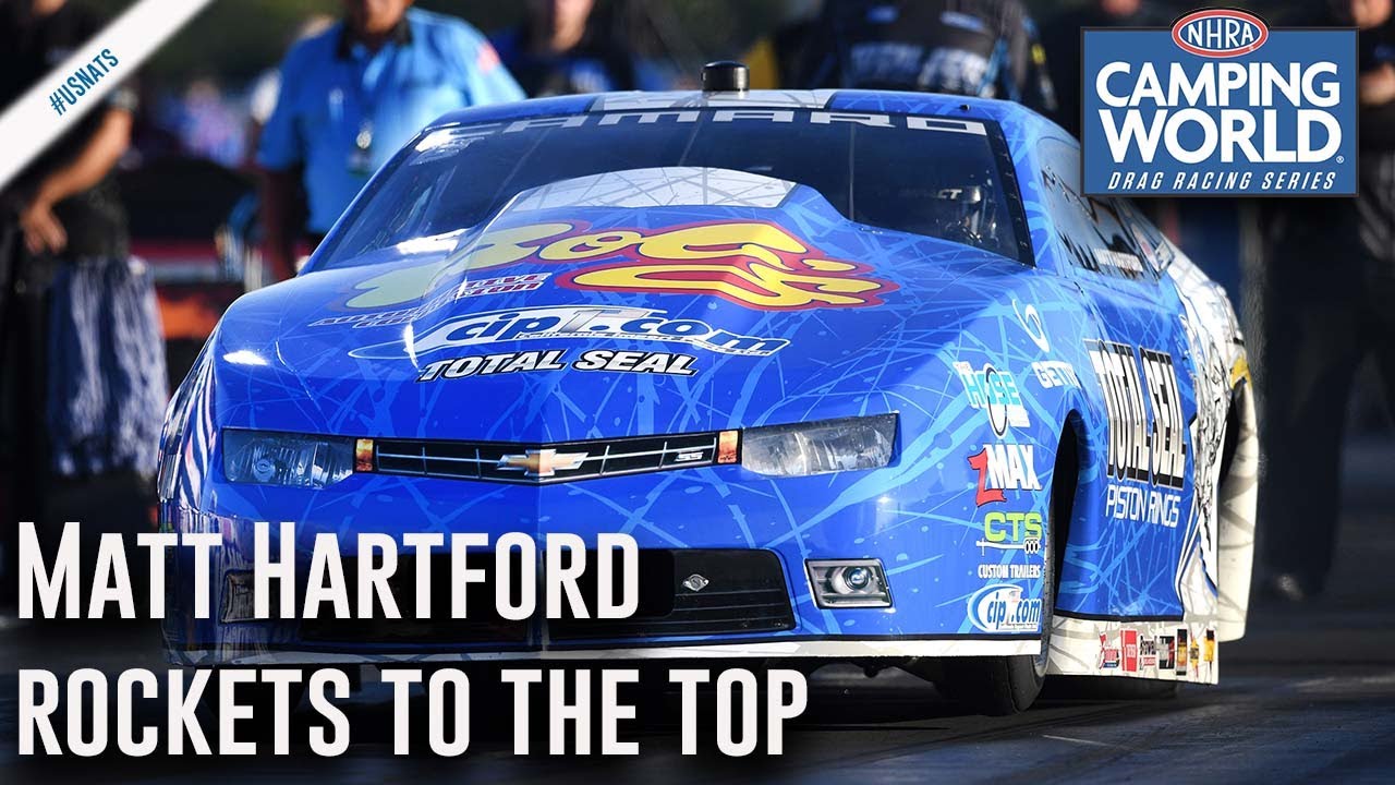 Matt Hartford rockets to the top in Indy