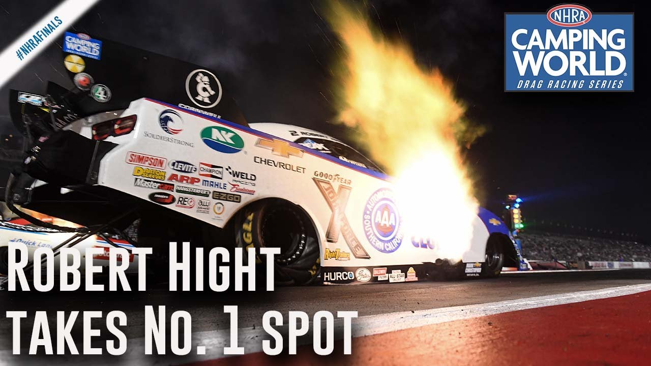 Robert Hight takes No. 1 spot at the #NHRAFinals