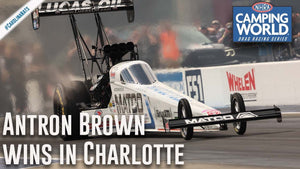 Antron Brown moves to second in points after win in Charlotte