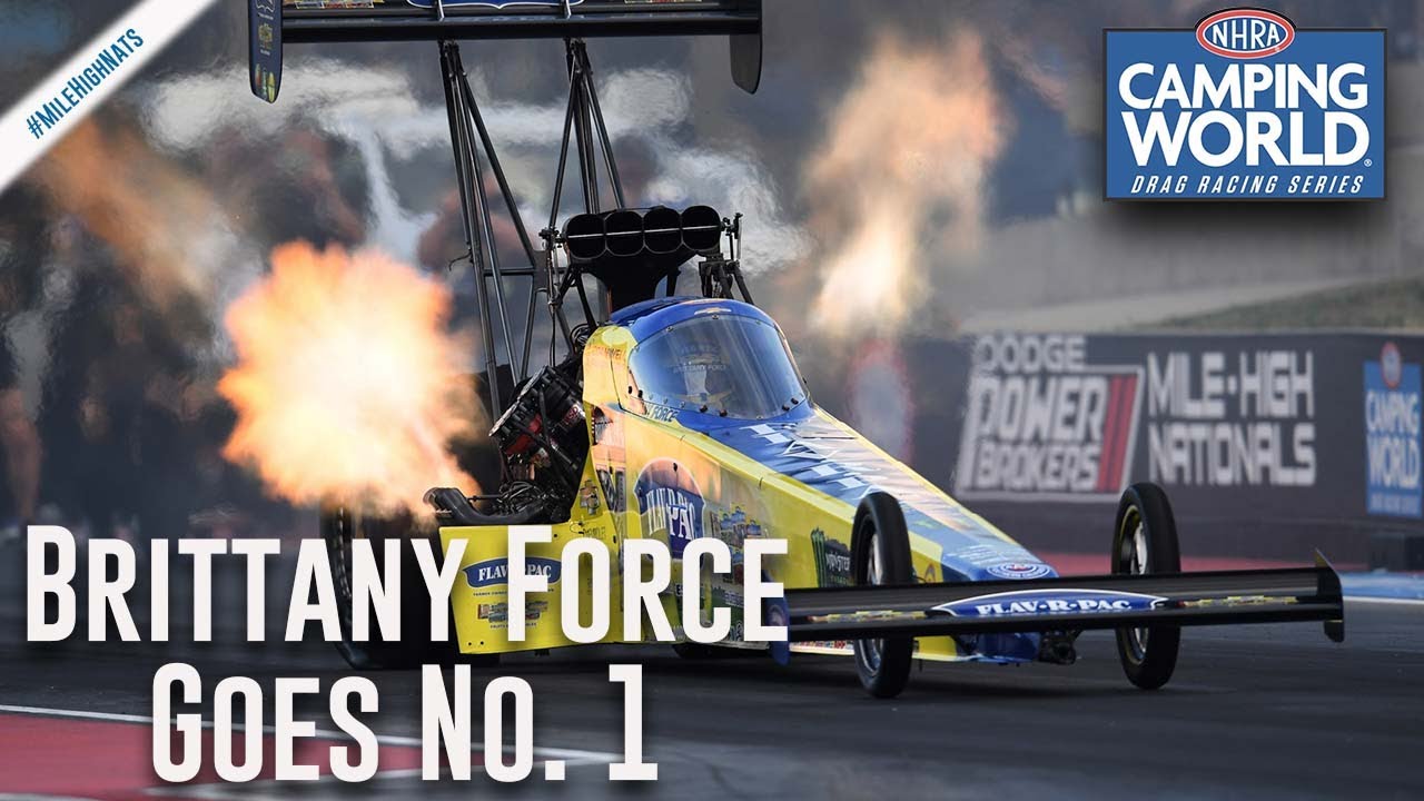 Brittany Force steals No. 1 qualifying spot in Denver