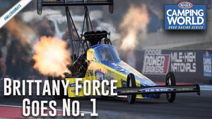 Brittany Force steals No. 1 qualifying spot in Denver