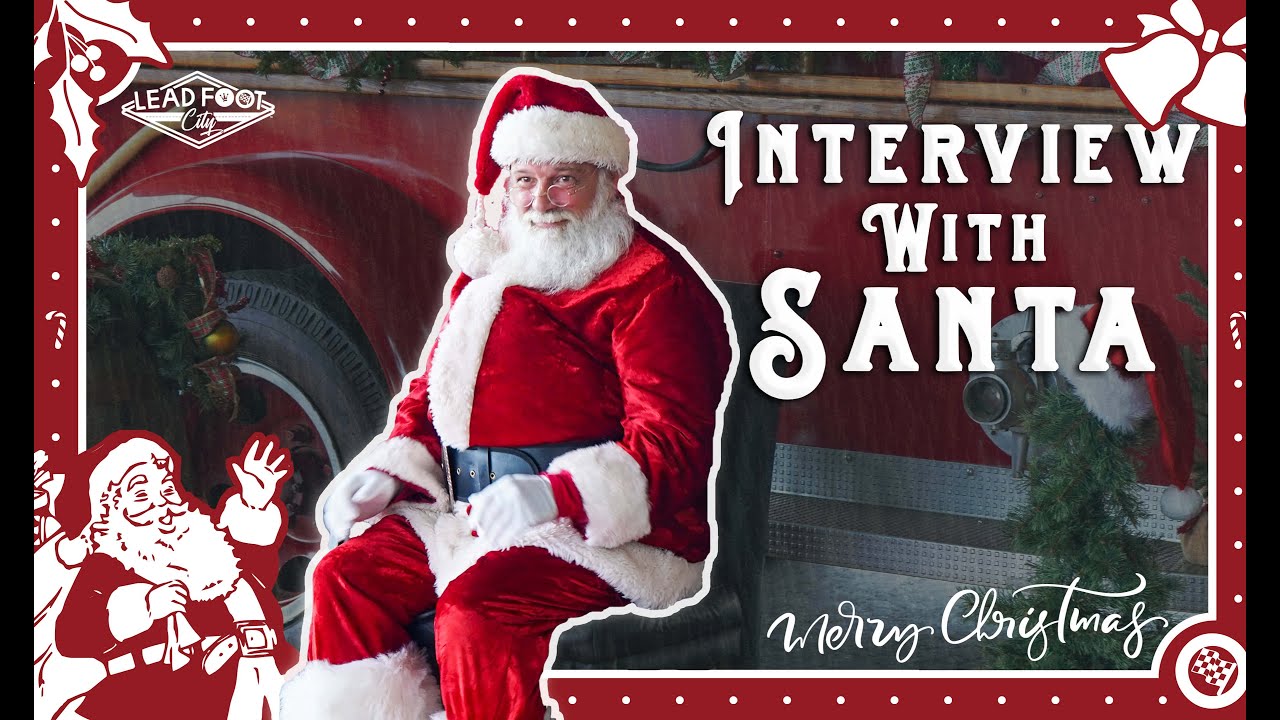 Interview with Santa at Lead Foot City Swap Meet