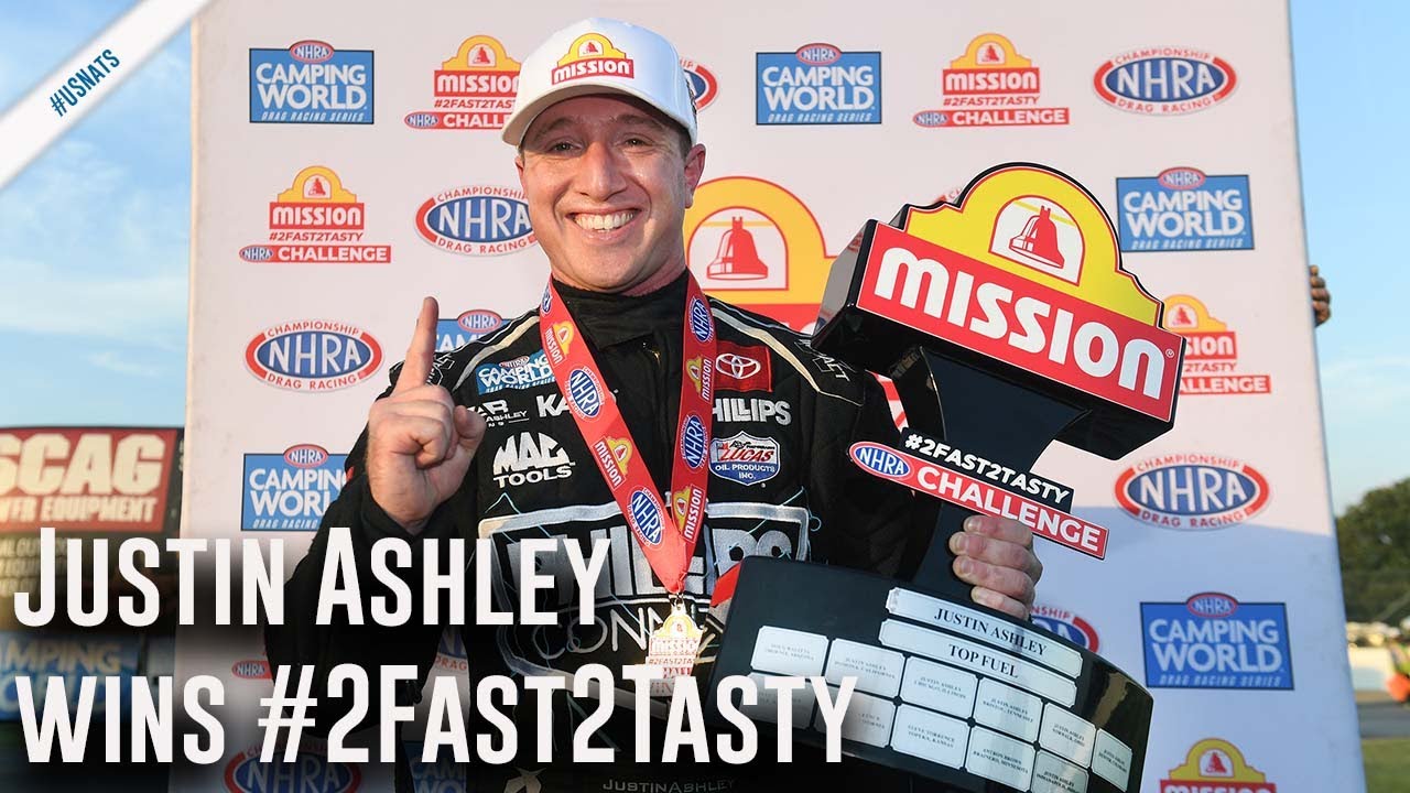 Mission #2Fast2Tasty Challenge Top Fuel Winner Indy: Justin Ashley