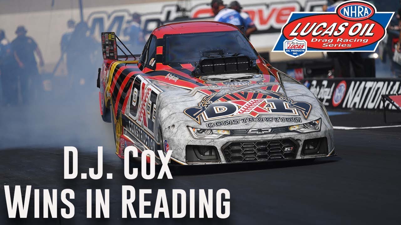 D.J. Cox wins Top Alcohol Funny Car at Pep Boys NHRA Nationals