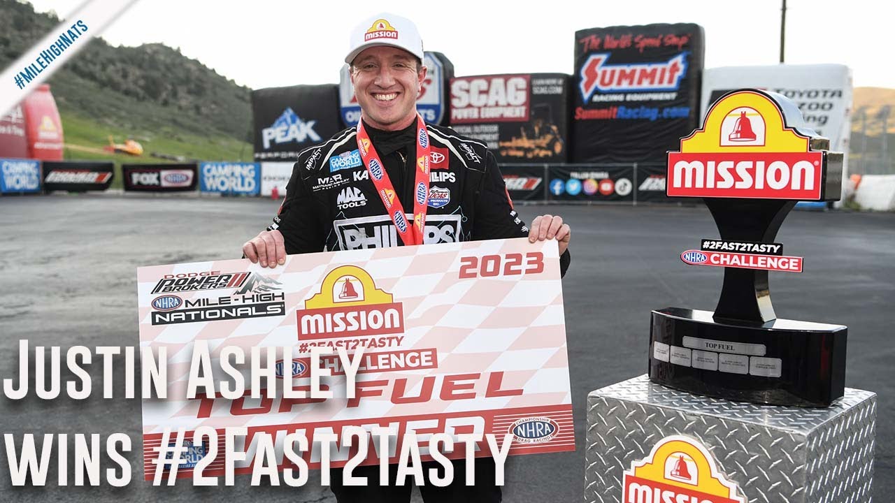 Mission #2Fast2Tasty Challenge Top Fuel Winner Denver: Justin Ashley
