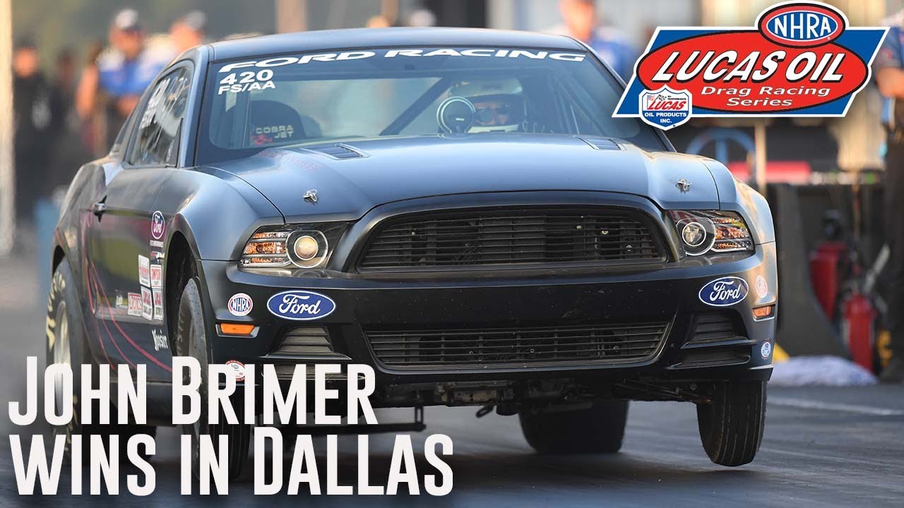 John Brimer wins Stock at Texas NHRA FallNationals