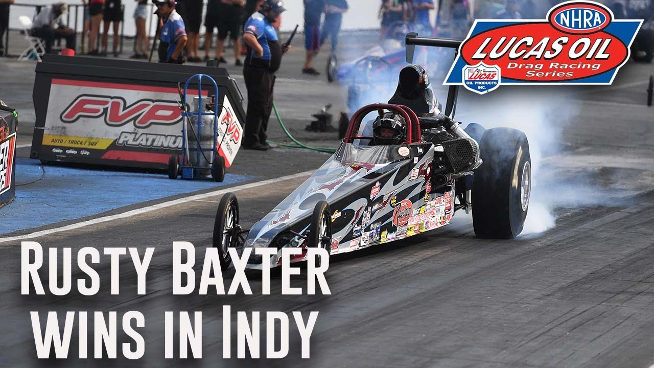 Rusty Baxter wins Top Dragster at Dodge Power Brokers NHRA U.S. Nationals