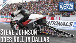 Steve Johnson goes provisional No. 1 Friday at #Gatornats