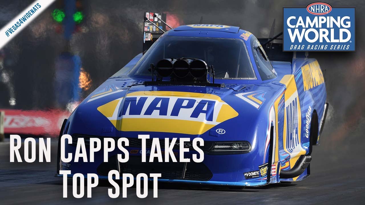 Ron Capps takes his second No. 1 qualifier of the season