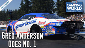 Greg Anderson earns first No. 1 qualifier of 2022