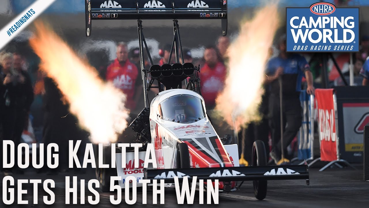 Doug Kalitta gets his 50th career win
