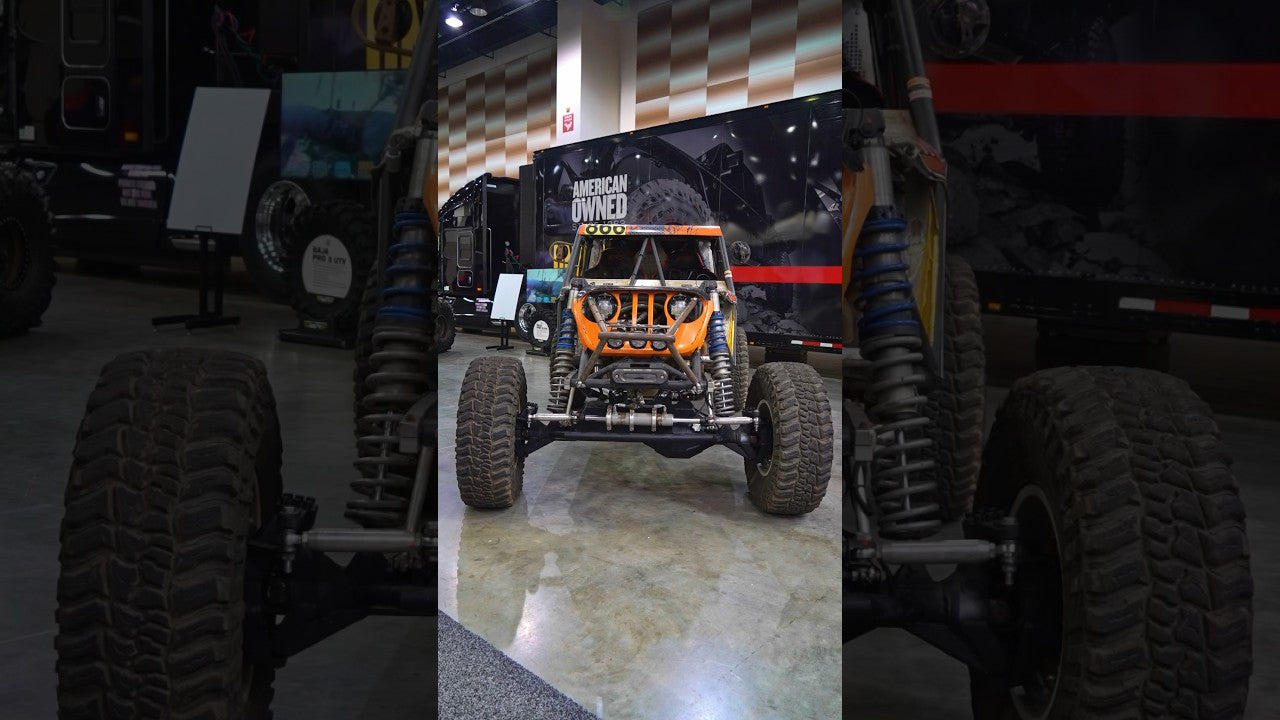 After being on display at #PRI2023, Shaun Rajski’s off-road vehicle raced at King of the Hammers!