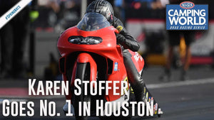 Karen Stoffer takes first No. 1 qualifier of the season in Houston