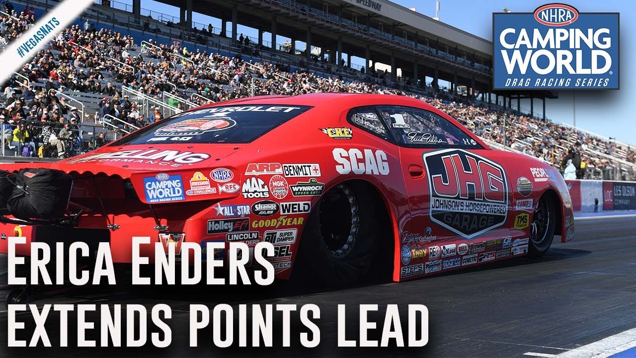 Erica Enders extends points lead in Las Vegas