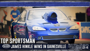 James Hinkle wins Top Sportsman at the Amalie Motor Oil NHRA Gatornationals