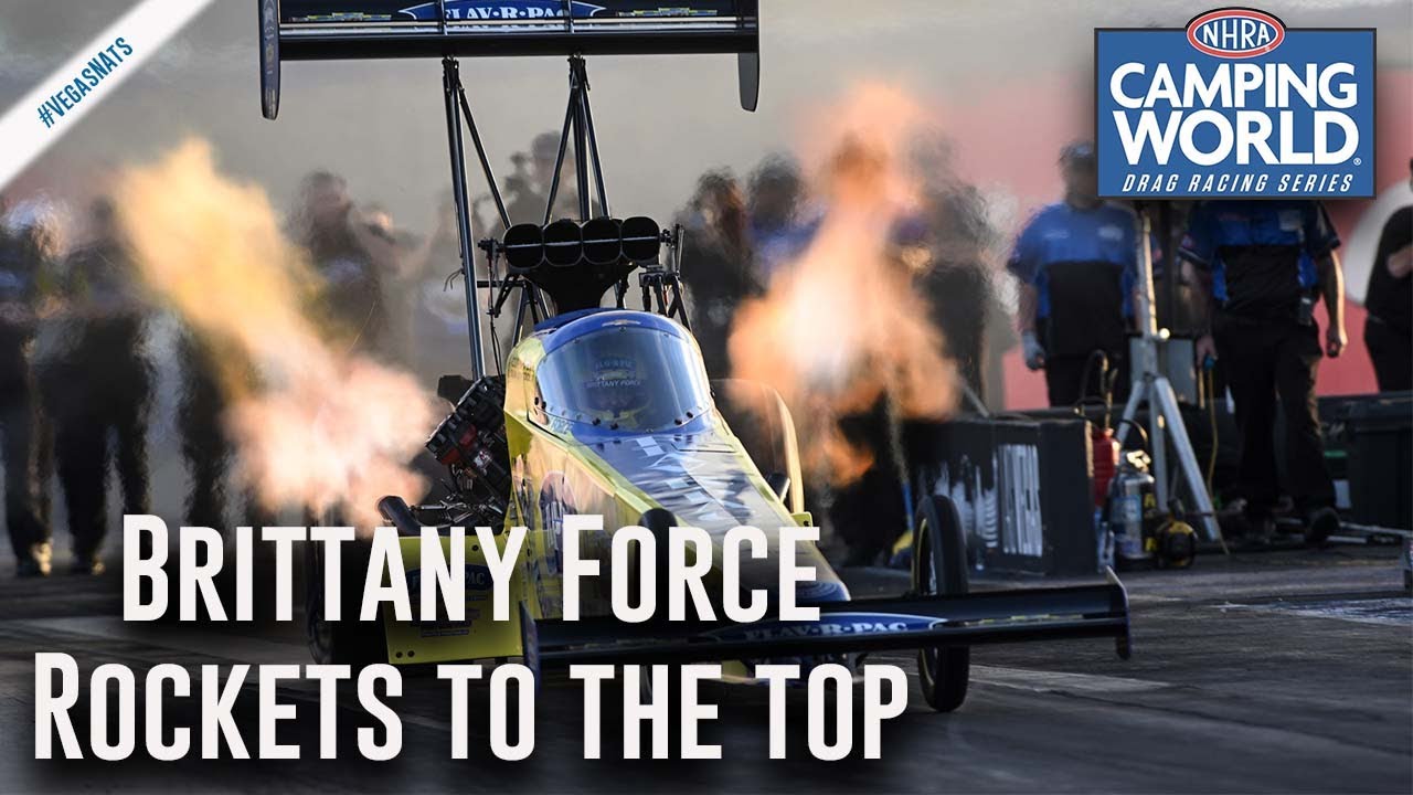 Brittany Force rockets to the top at NHRA Nevada Nationals