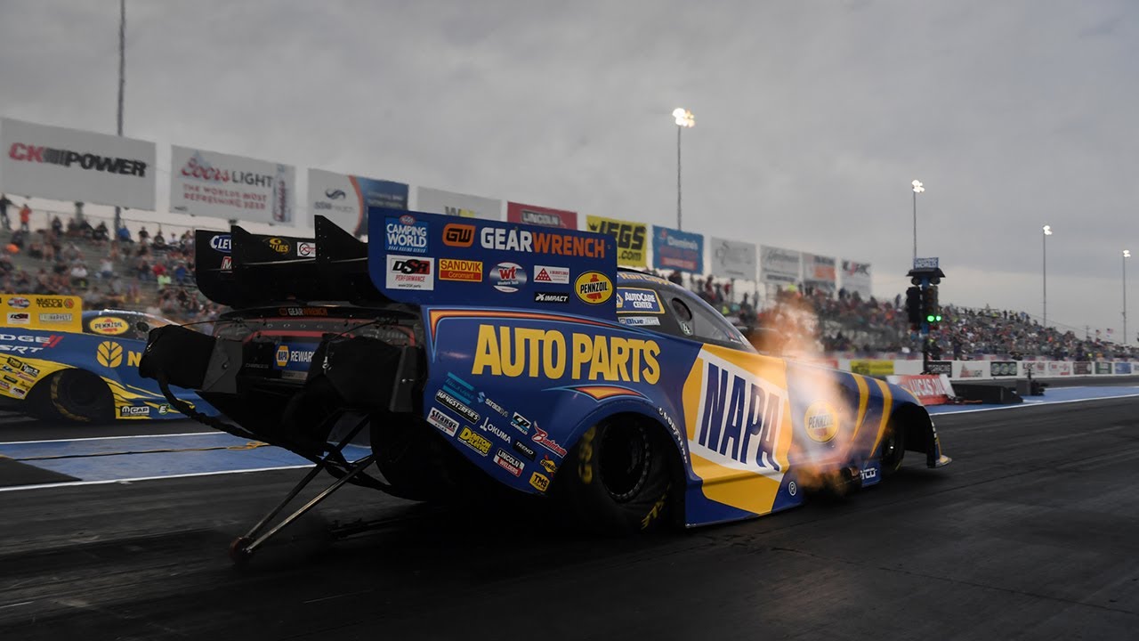 Ron Capps goes to the top Friday in St. Louis