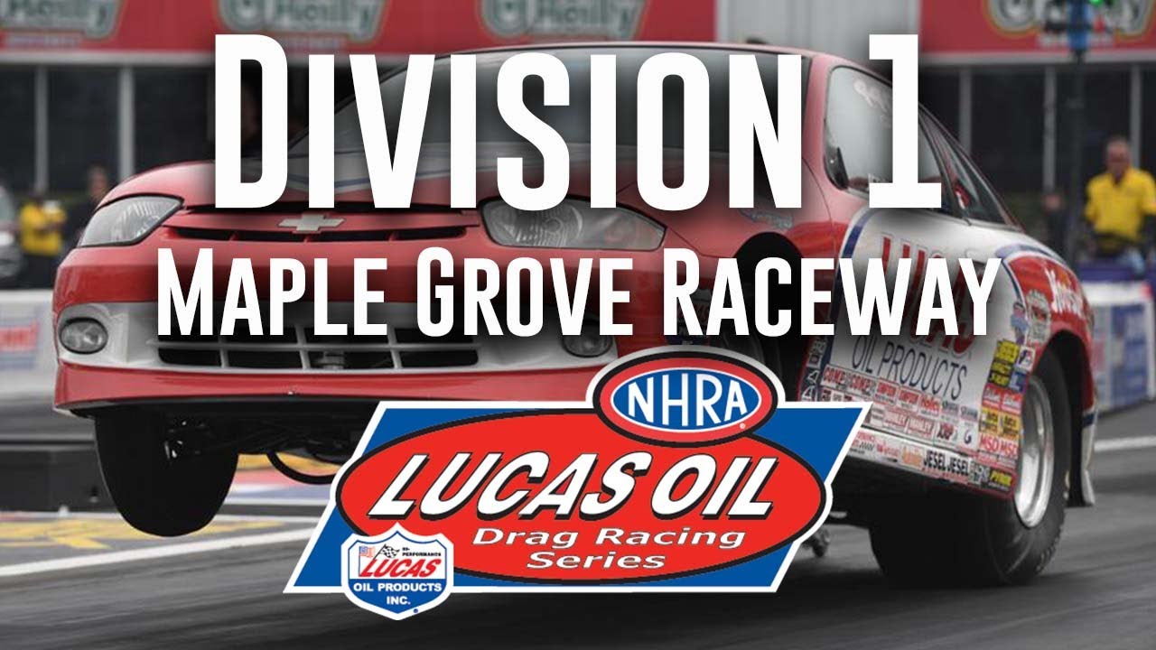 Division 1 NHRA Lucas Oil Drag Racing Series from Maple Grove Raceway - Sunday