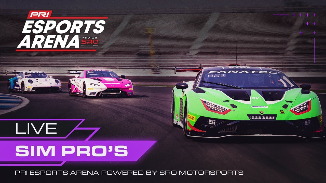 LIVE | PRI Esports Arena presented by SRO – Sim Pro Invitational