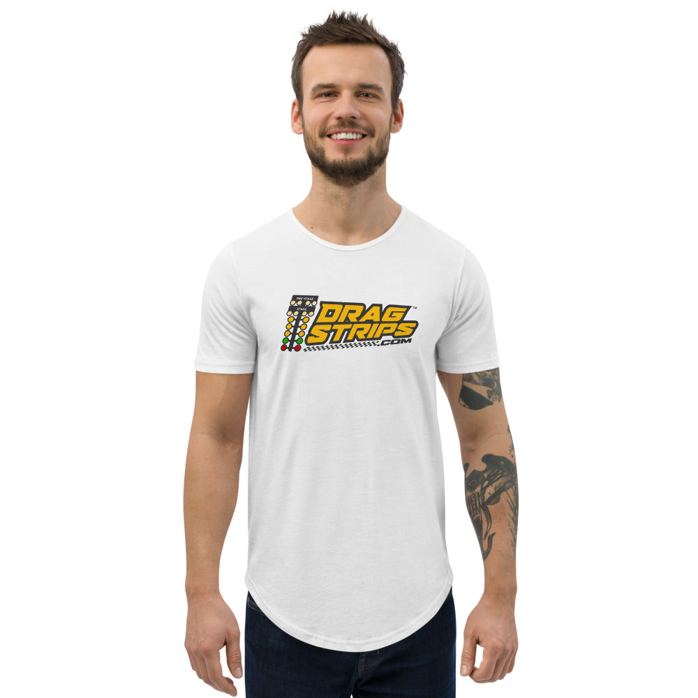 Dragstrips.com Men's Curved Hem T-Shirt