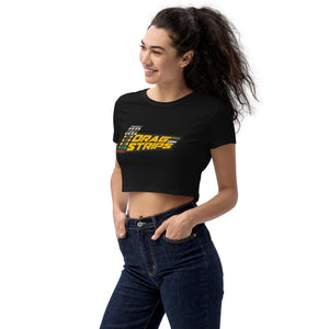 Dragstrips.com Women's Organic Crop Top Shirt