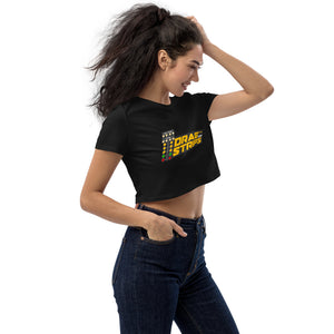 Dragstrips.com Women's Organic Crop Top Shirt