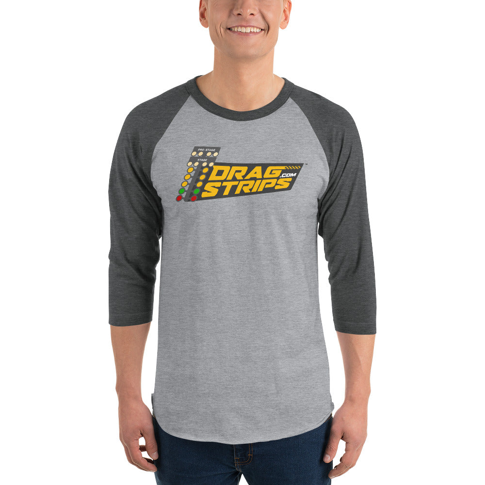 3/4 sleeve raglan shirt by Dragstrips.com